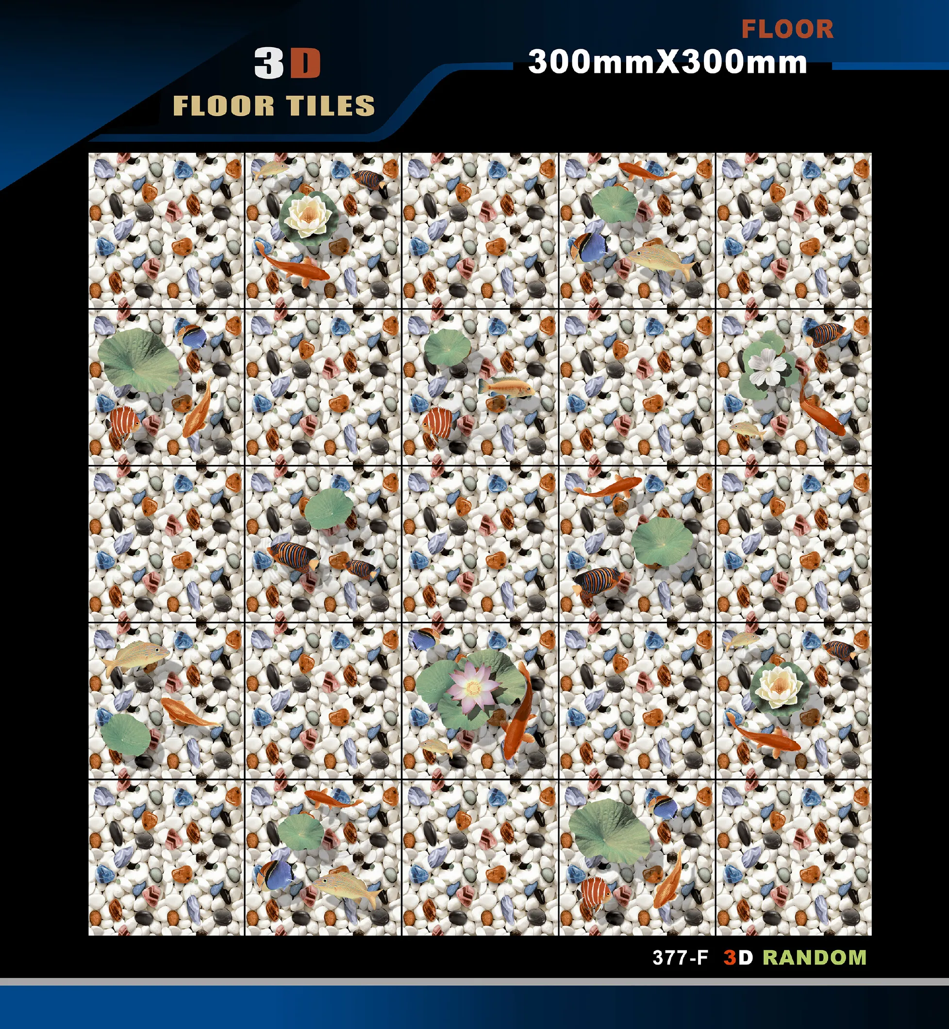12 X 12 3D Tiles 3