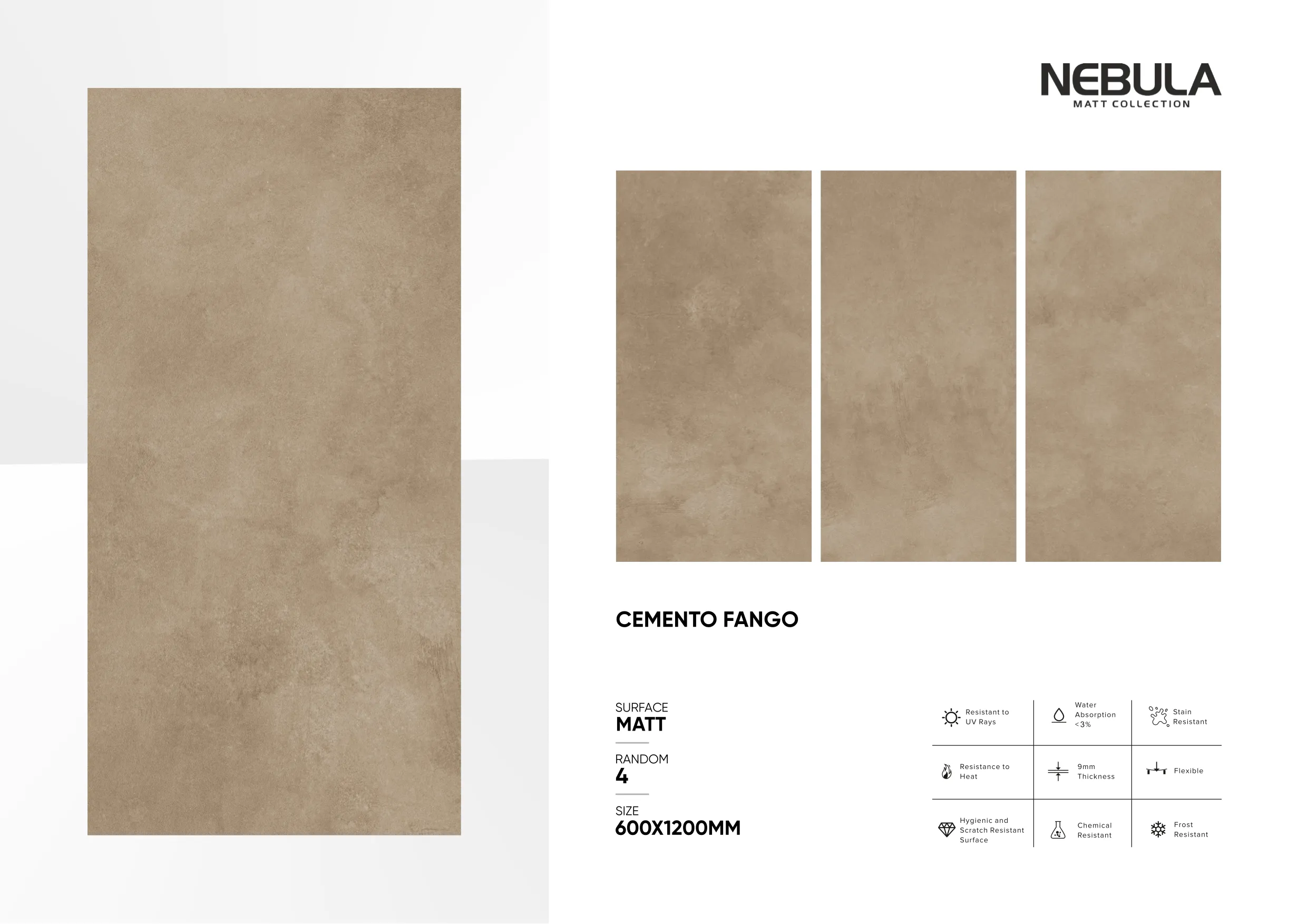 600x1200mm, MATT NEBULA 17