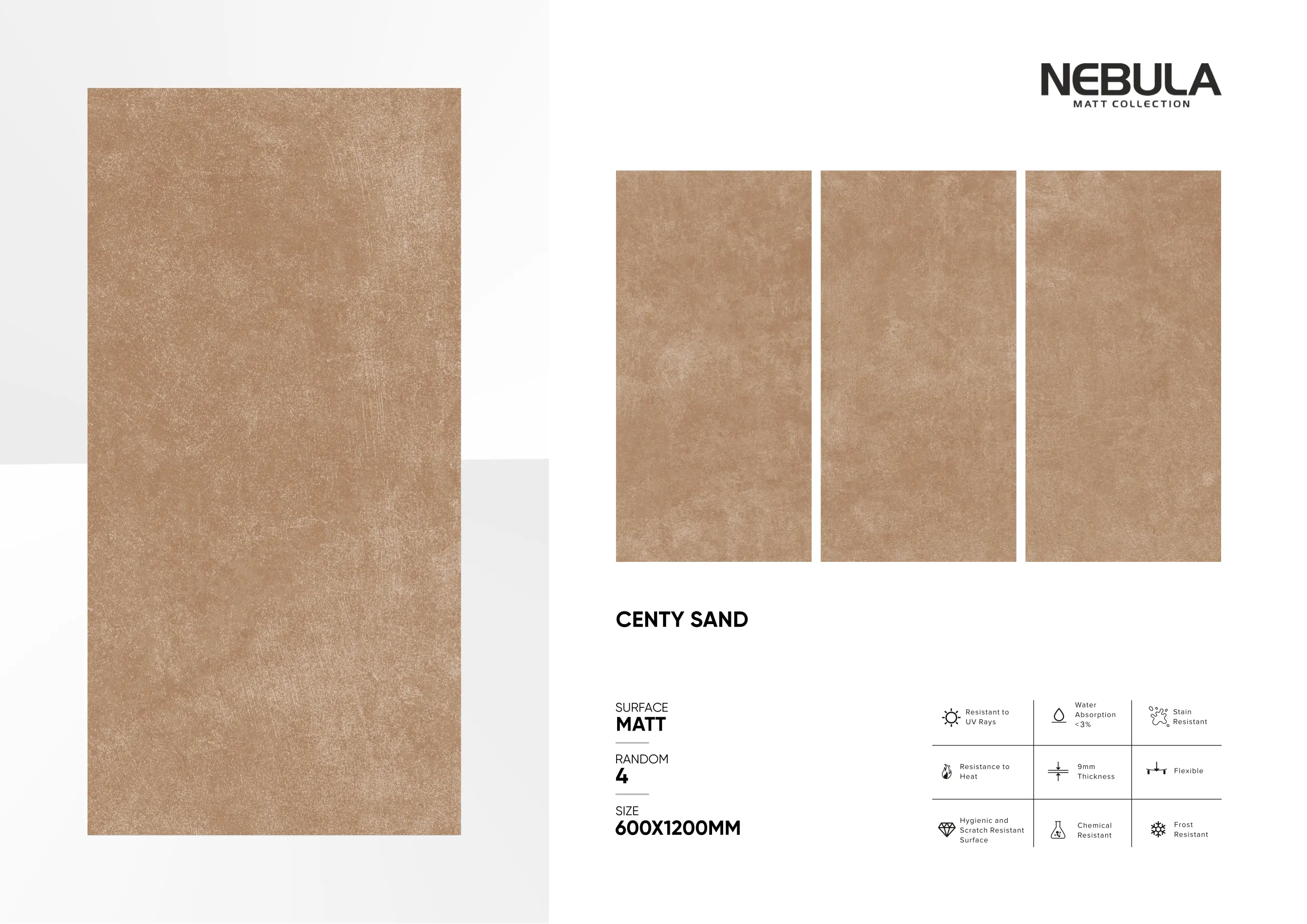 600x1200mm, MATT NEBULA 28