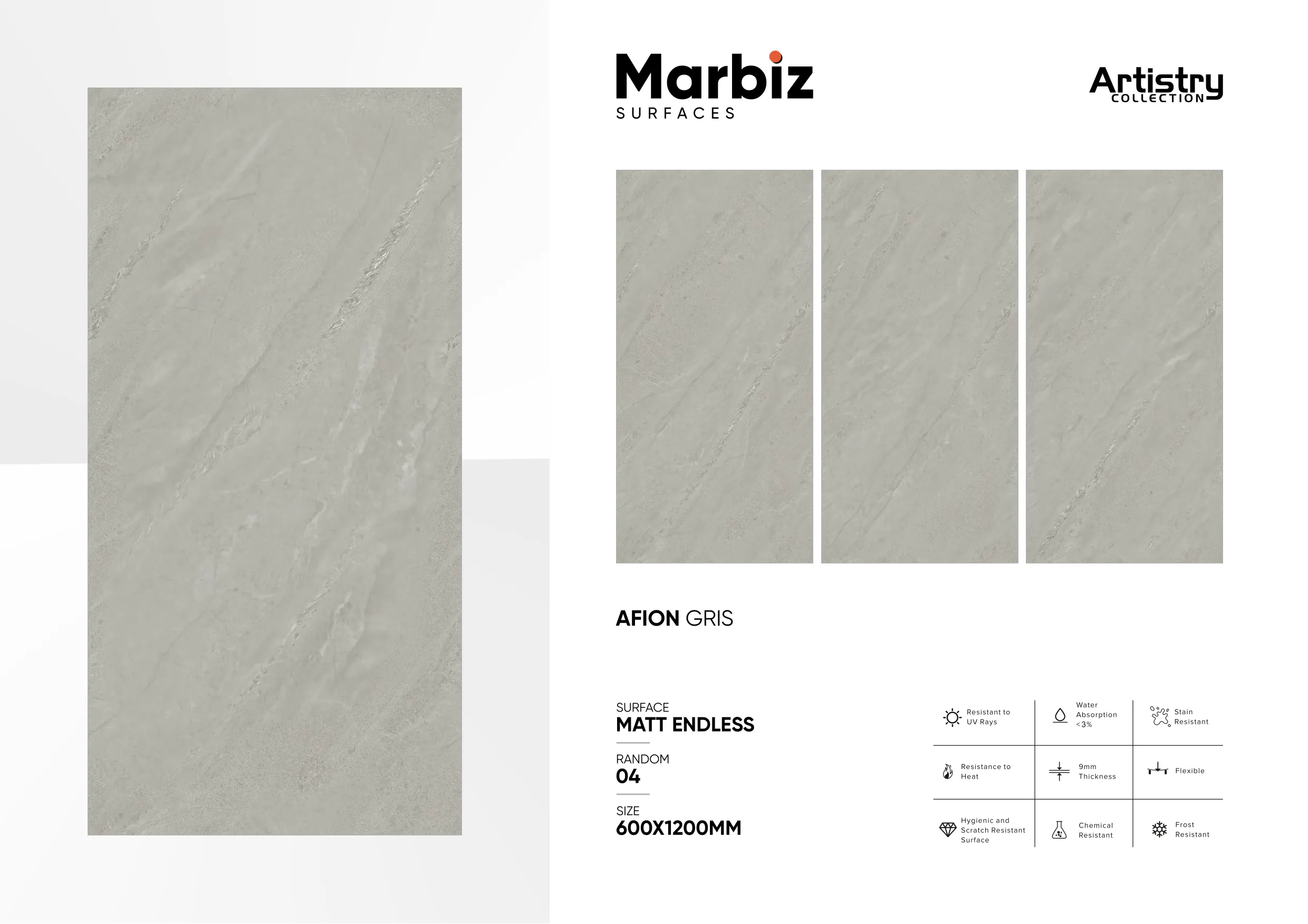 Artistry 600x1200mm Matt Endless 7