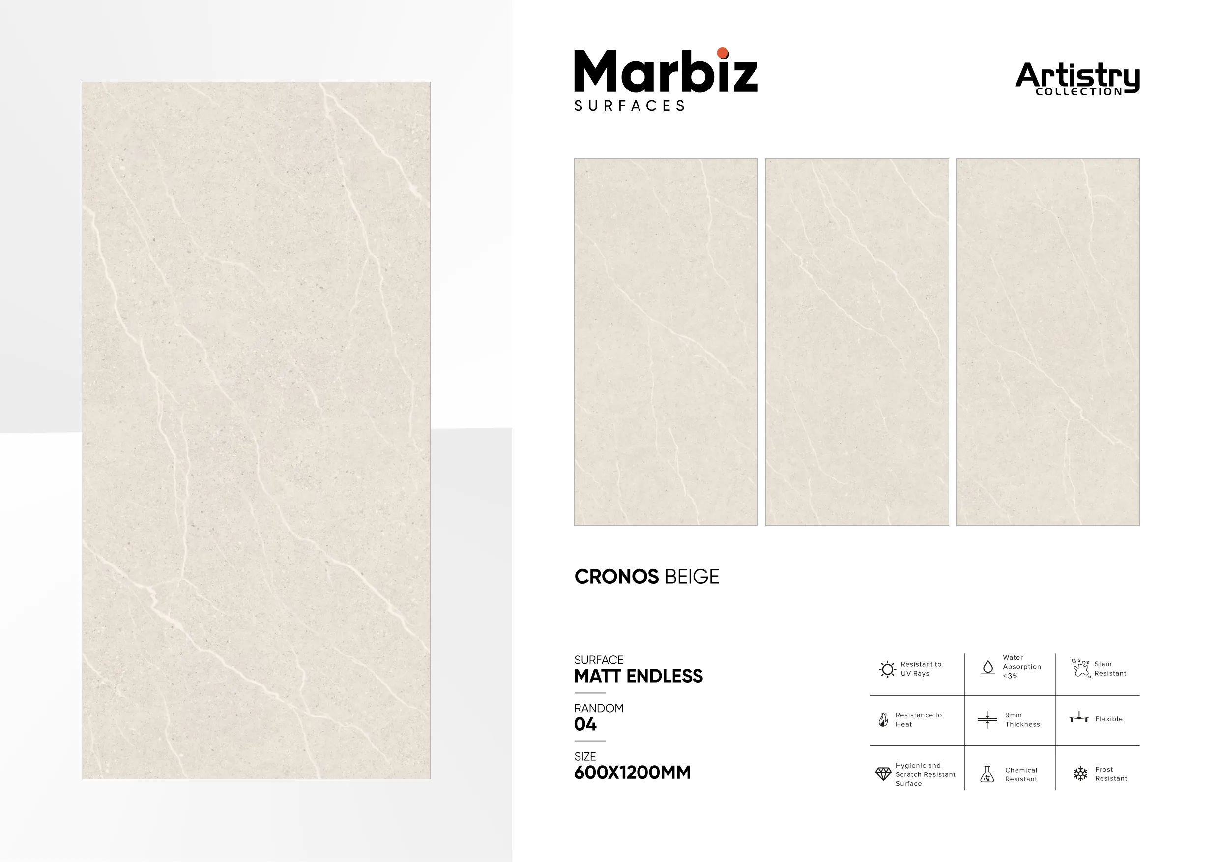 Artistry 600x1200mm Matt Endless 22