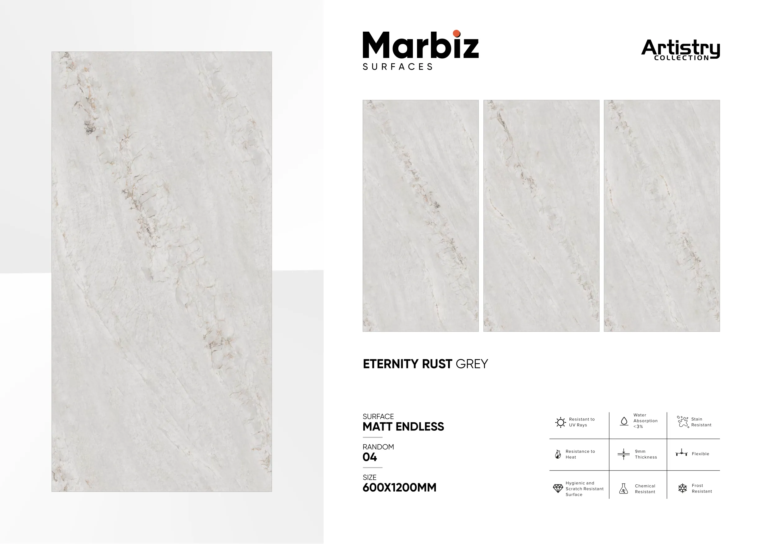 Artistry 600x1200mm Matt Endless 28