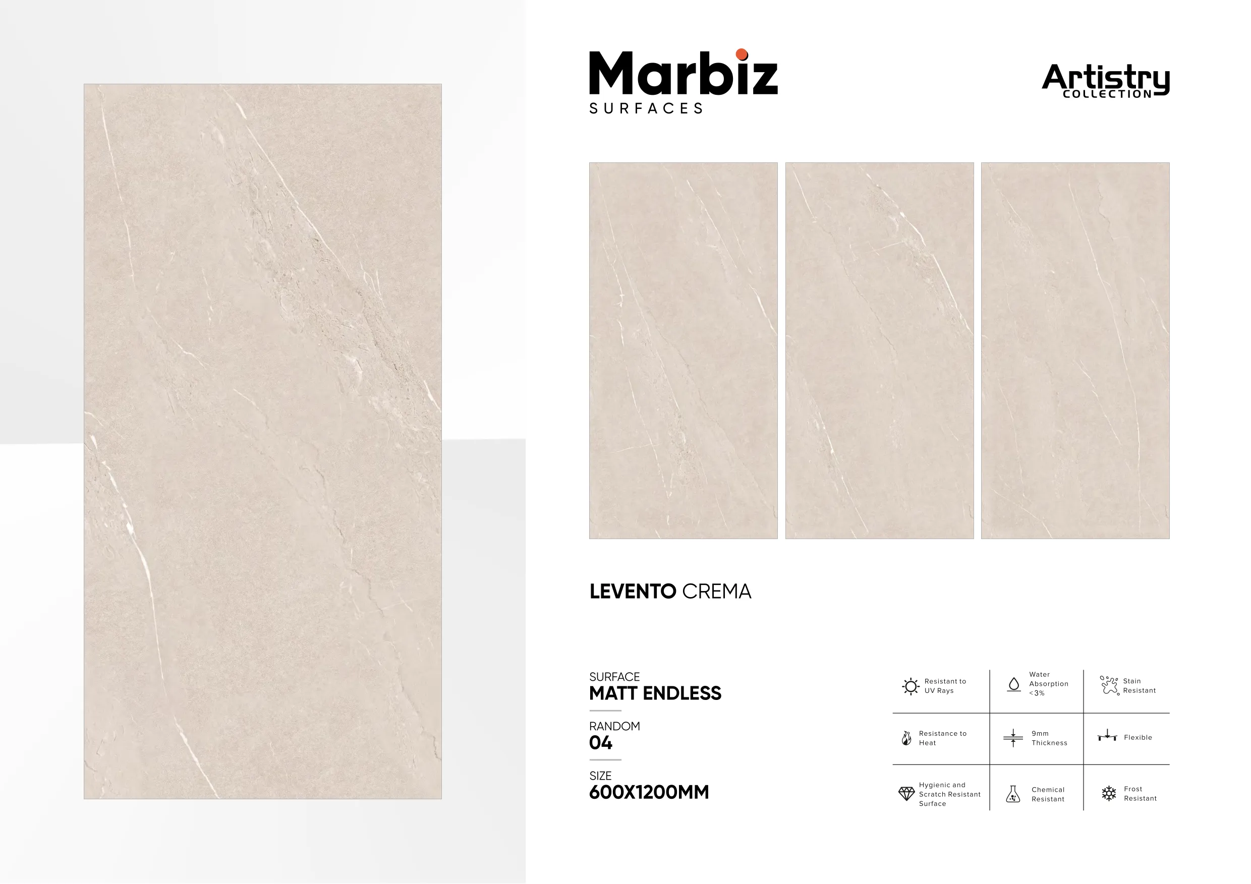 Artistry 600x1200mm Matt Endless 36