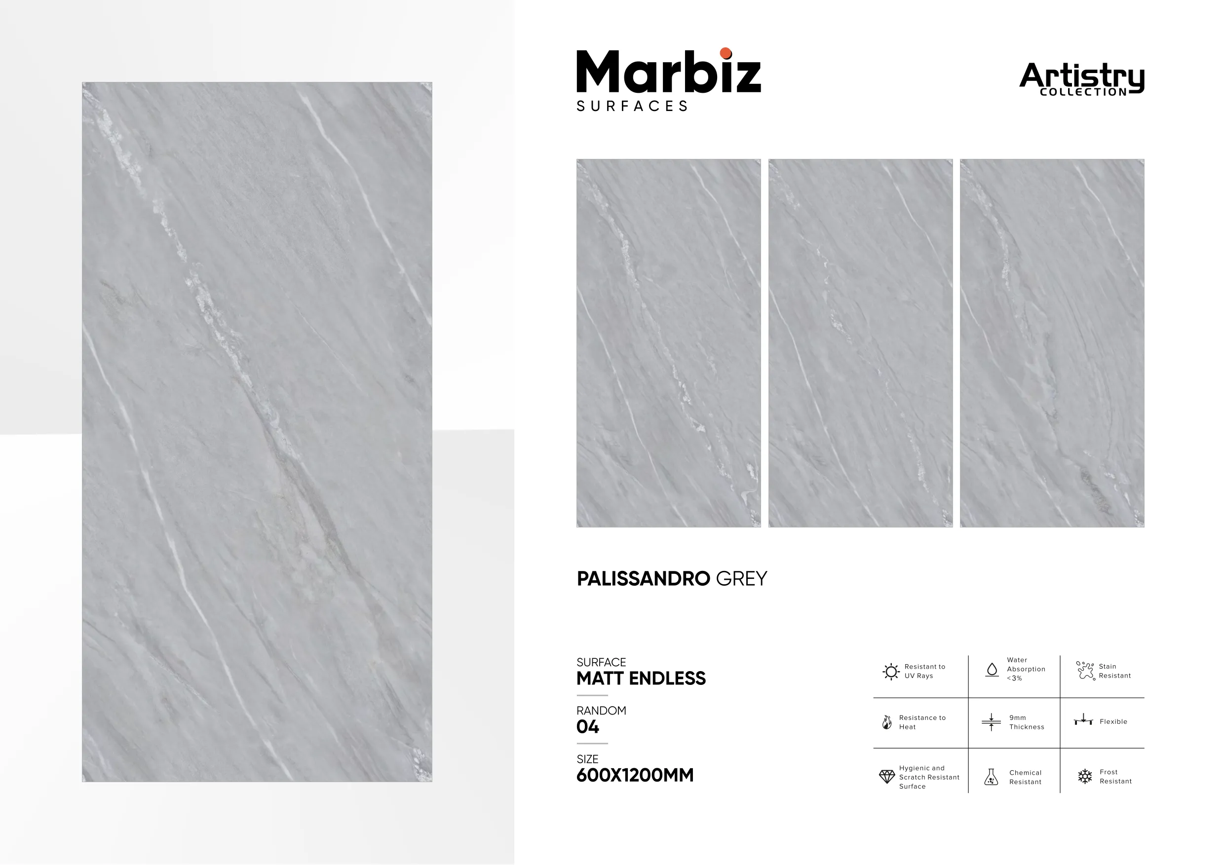 Artistry 600x1200mm Matt Endless 43