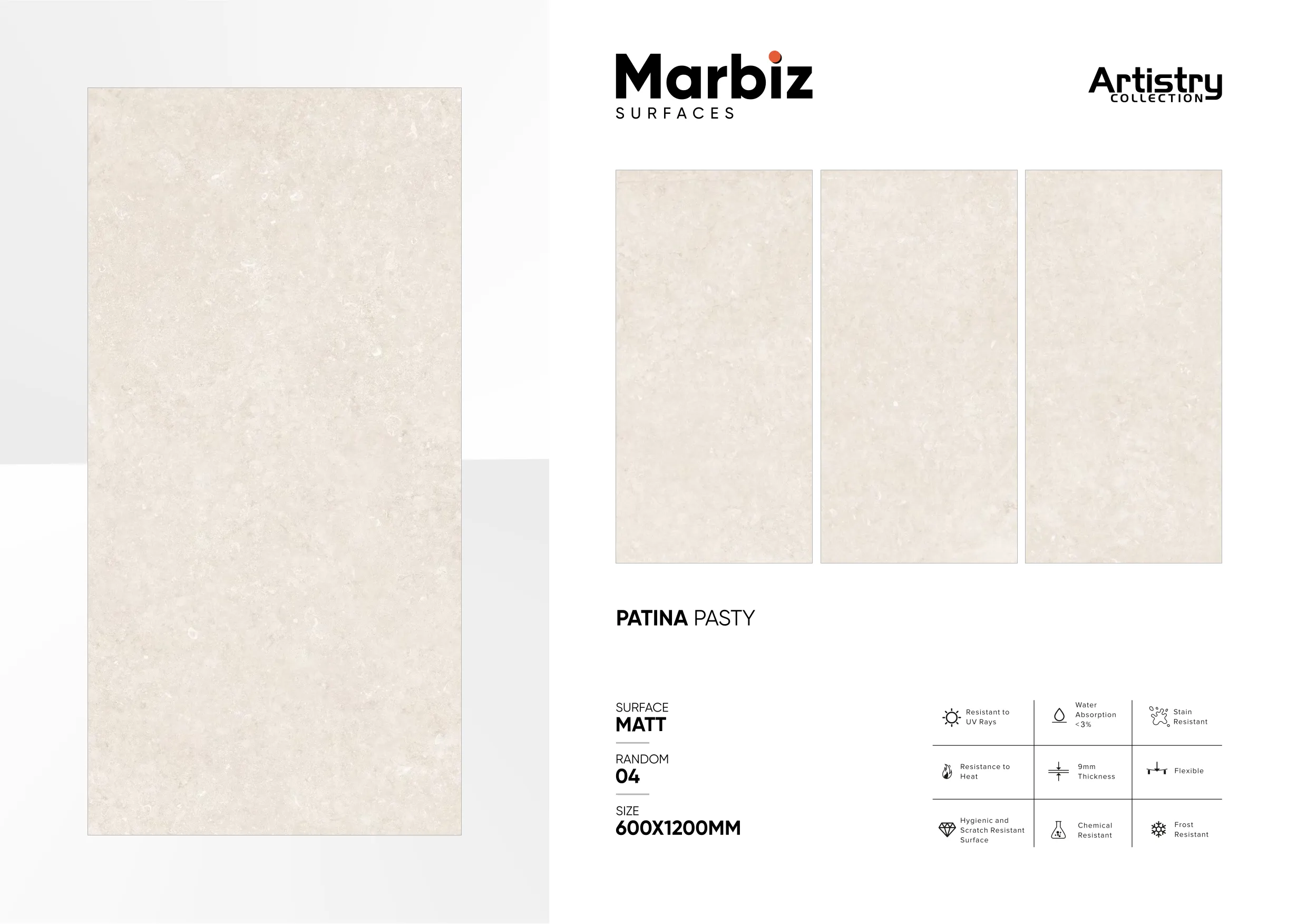 Artistry 600x1200mm Matt 114