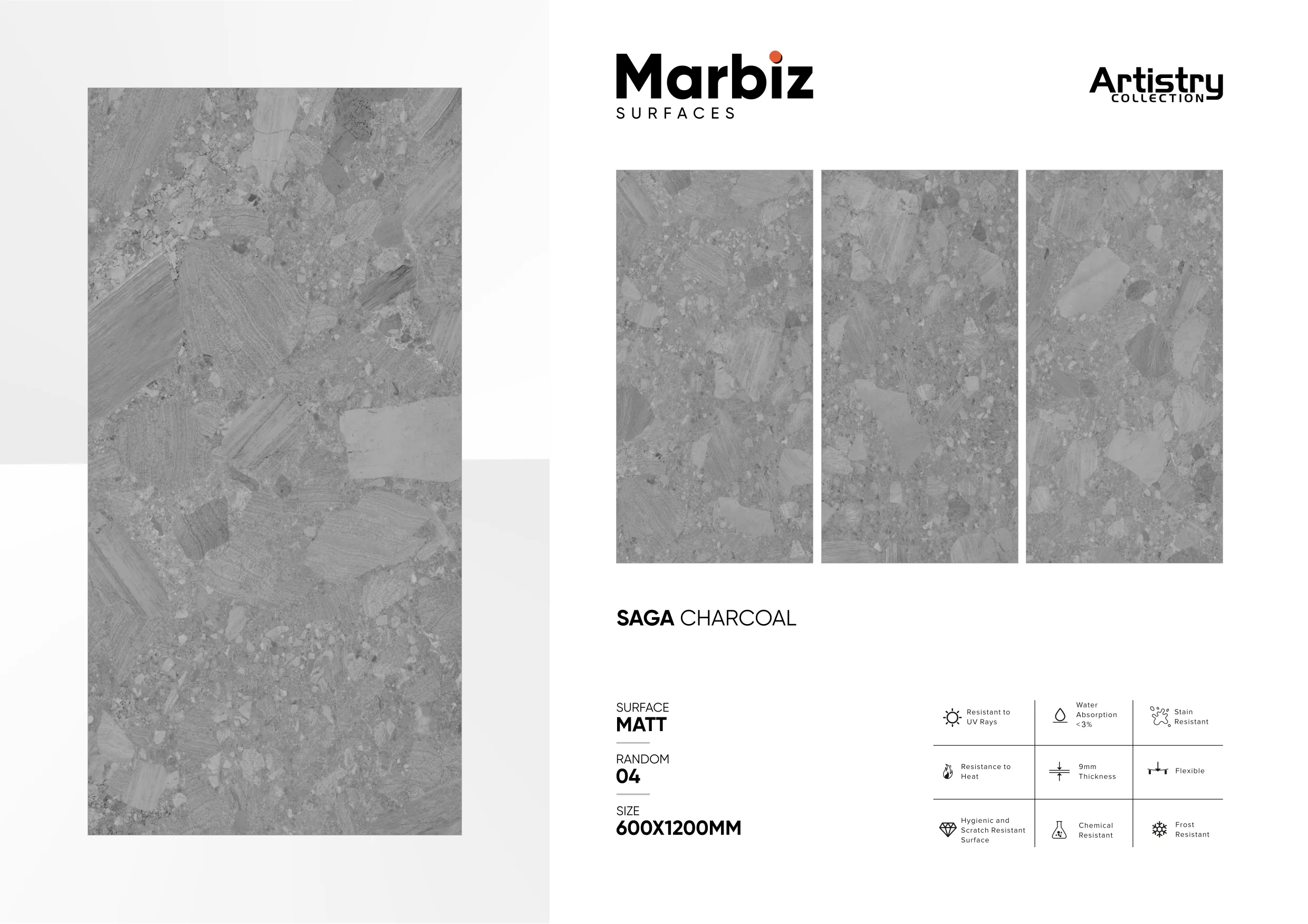 Artistry 600x1200mm Matt 125