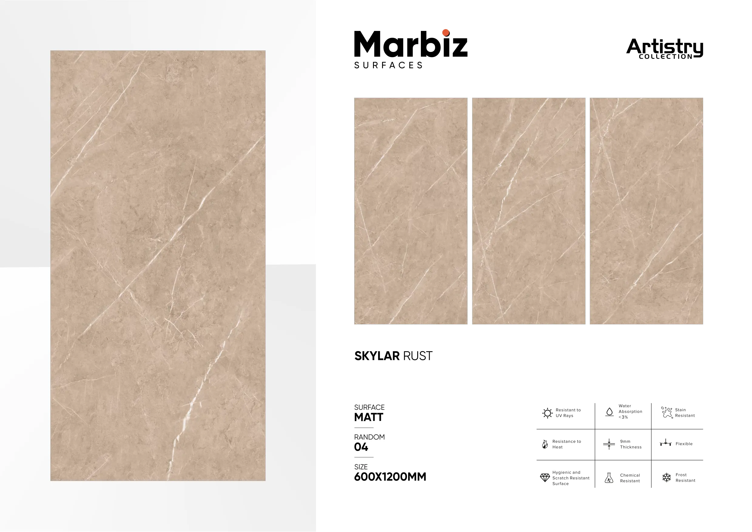 Artistry 600x1200mm Matt 133
