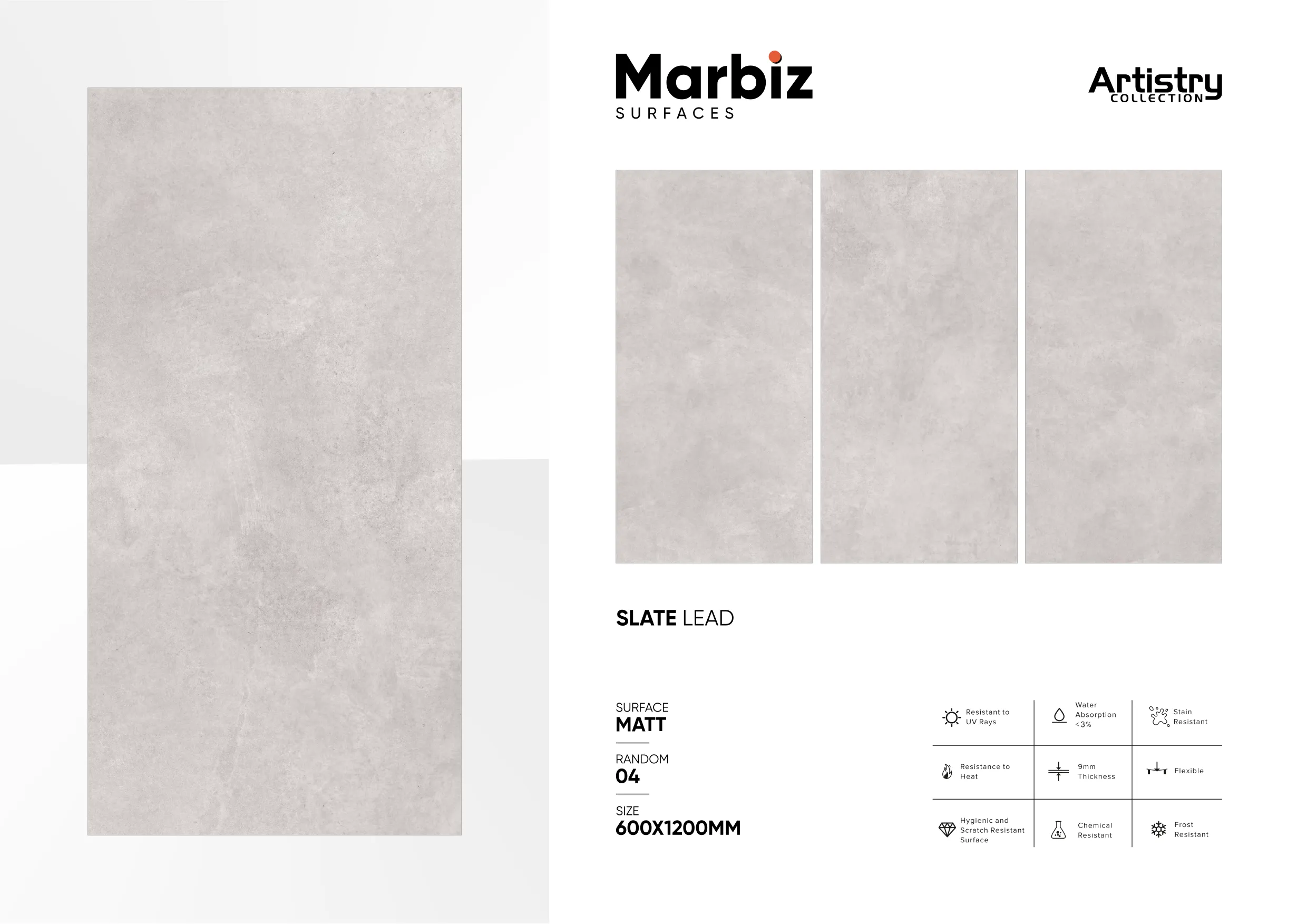 Artistry 600x1200mm Matt 135