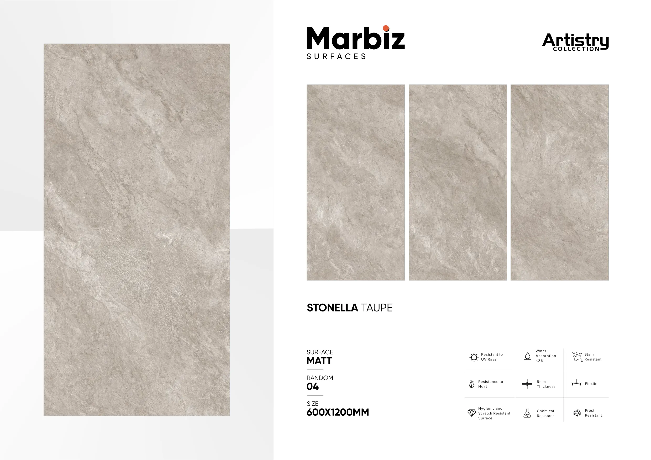 Artistry 600x1200mm Matt 145
