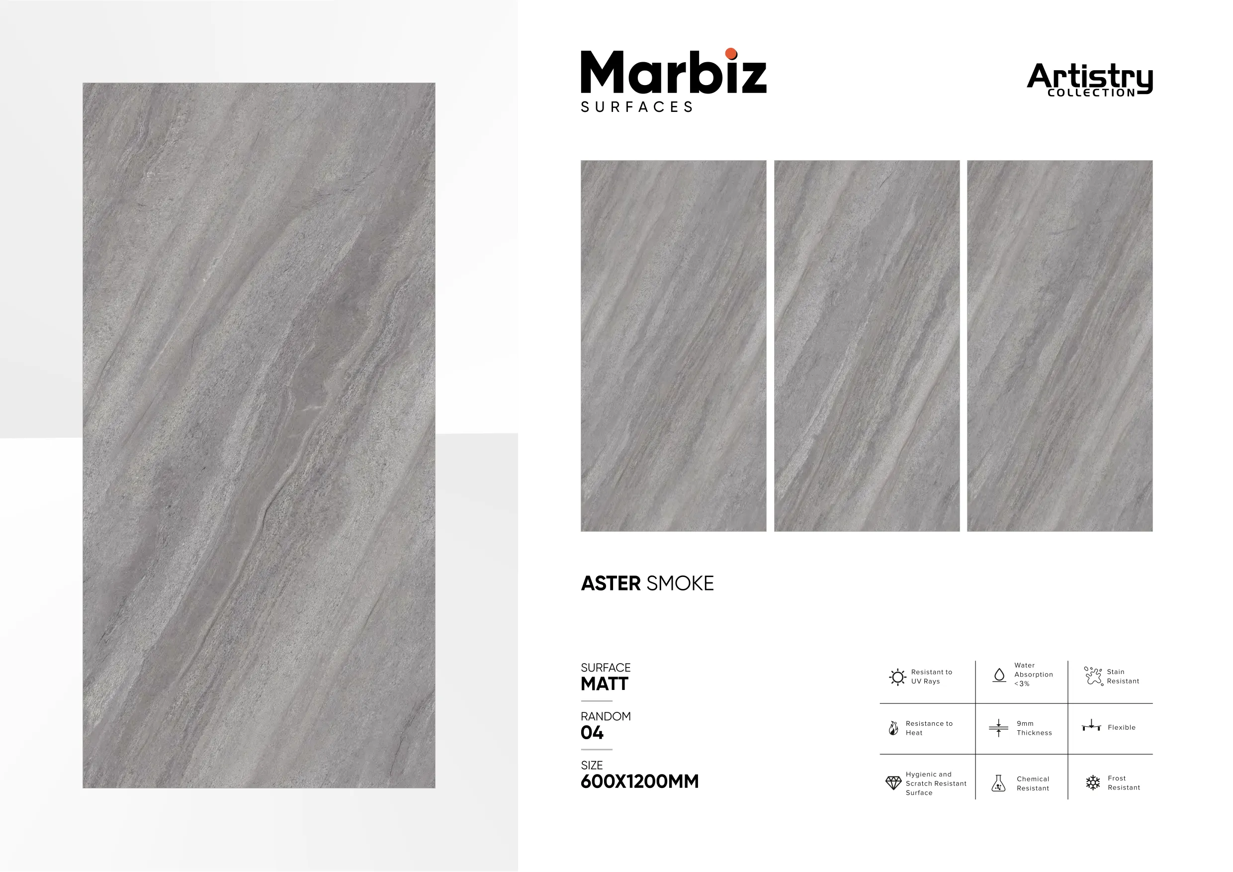 Artistry 600x1200mm Matt 16
