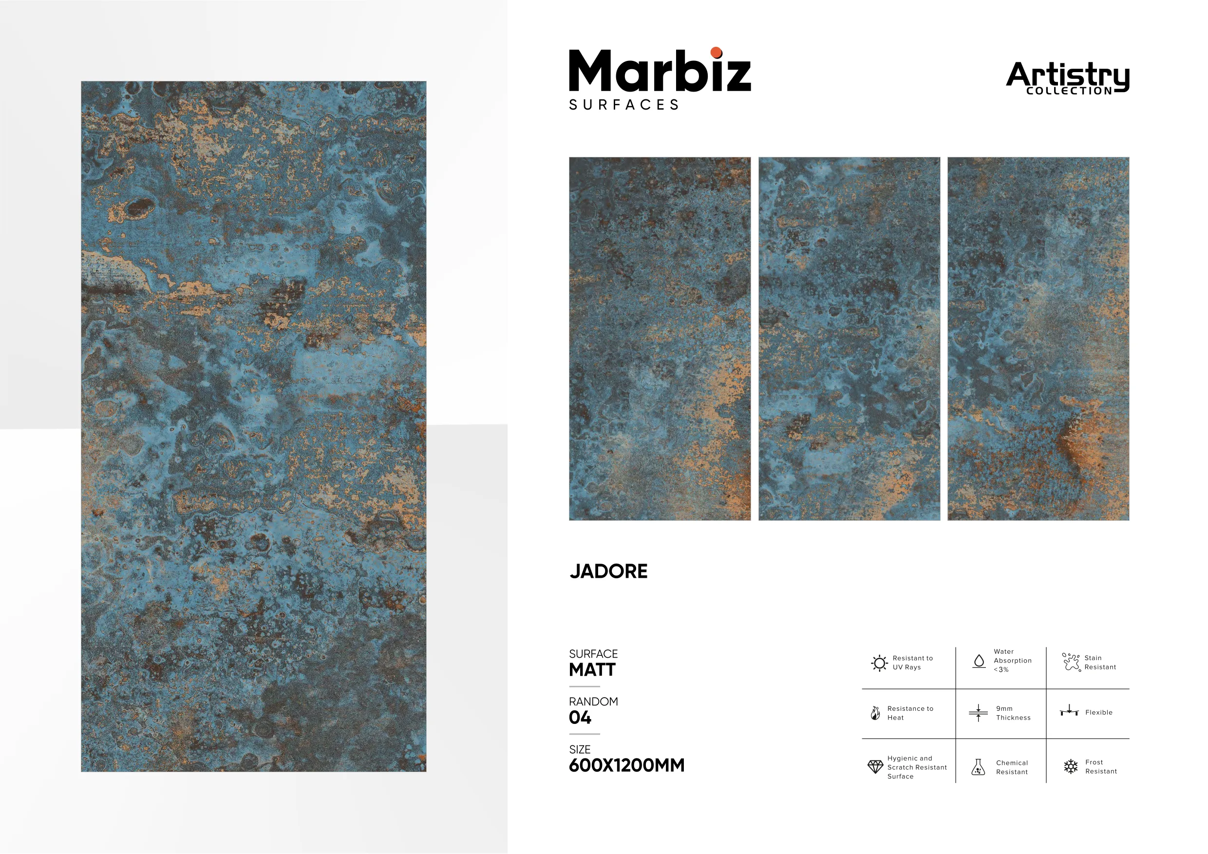 Artistry 600x1200mm Matt 80